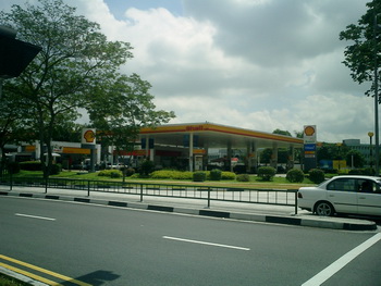 Dobner metal ceilings in gas stations in singapore
